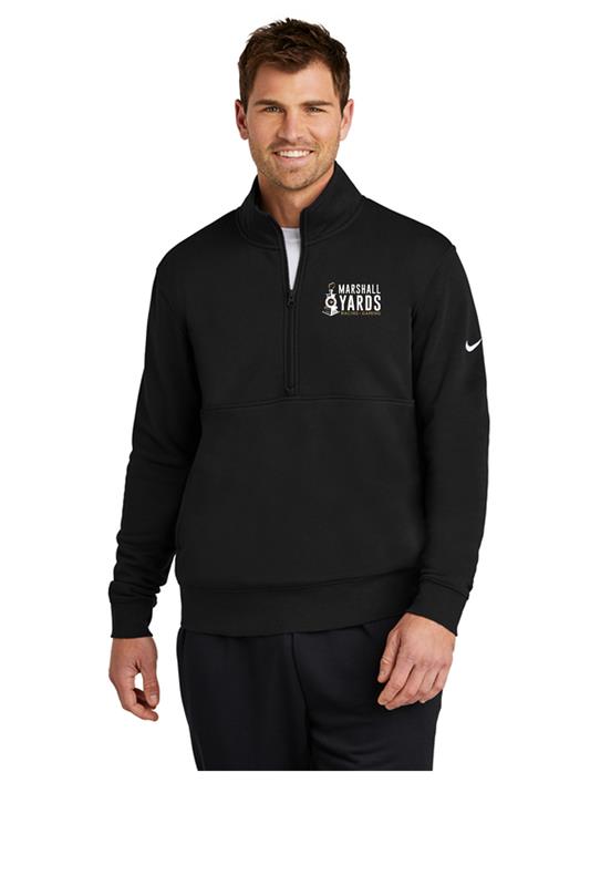 Nike Club Fleece Sleeve Swoosh 1/2-Zip