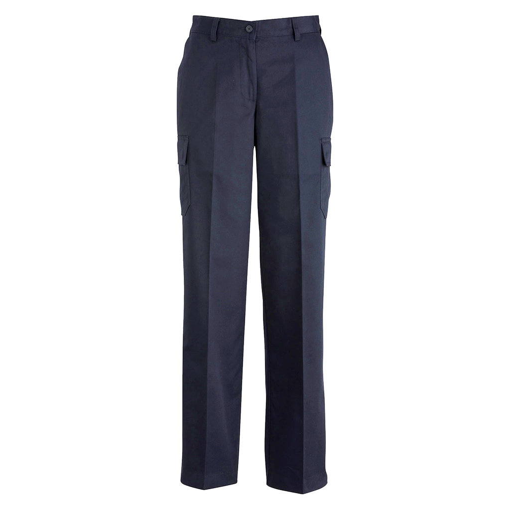 Ladies Utility Chino Cargo Pants